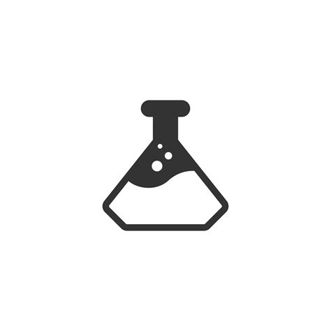 Science Bottle Lab Logo Icon Design Template Vector 6535219 Vector Art