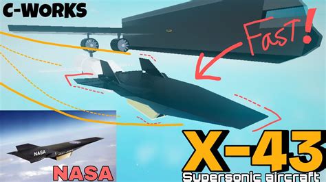 NASA X 43 Hypersonic Aircraft Jet Tutorial Plane Crazy YouTube