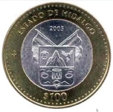 Moneda 100 Pesos Bimetalica 1ra Etapa Hidalgo Sin Circular Mercadolibre