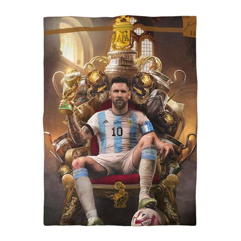 Lionel Messi Duvet Coverargentina Bedding Set Lionel Messi Etsy