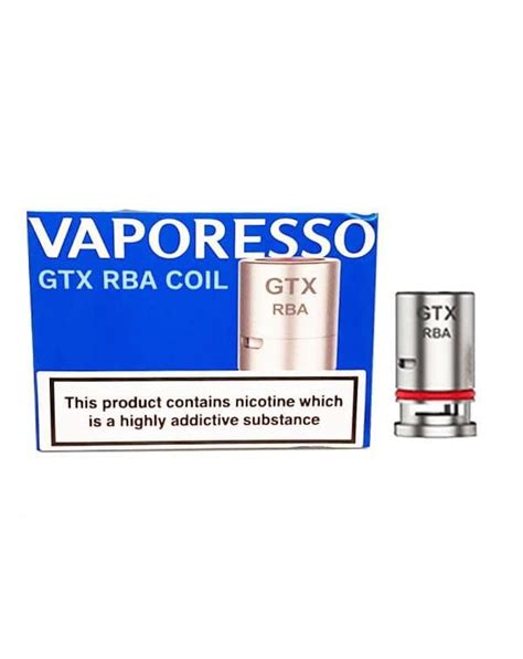 Vaporesso Gtx Rba Coil 07ohm Vape Coils