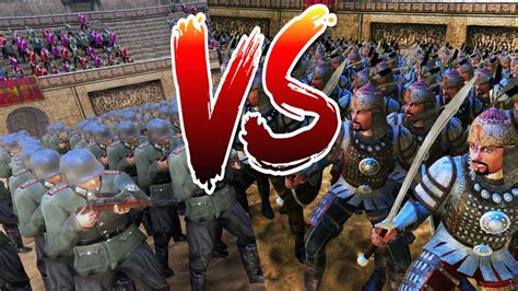 Batalla Epica Soldados Alemanes Vs Persas Ultimate Epic