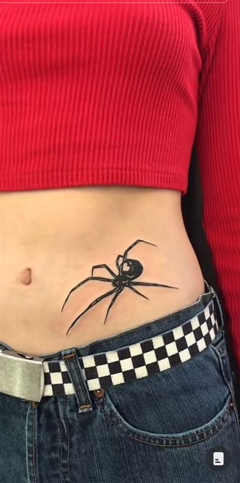 Spider Heart Tattoo Stomach Tattoos Women Tattoos For Women Corset Tattoo