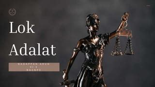 Explanation Of The Lok Adalat System Pptx