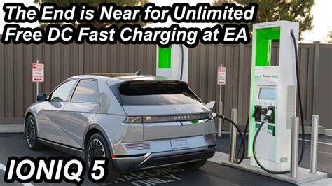 Unlimited Free Dc Fast Charging Is Nearing The End For Ioniq 5 Owners Youtube