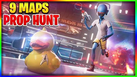 🔍 Best 9 Prop Hunt Maps In Fortnite Prop Hunt Fortnite Code 🔍 Youtube