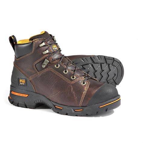 Mens Timberland Pro® 6 Endurance Steel Toe Boots 160520 Work Boots