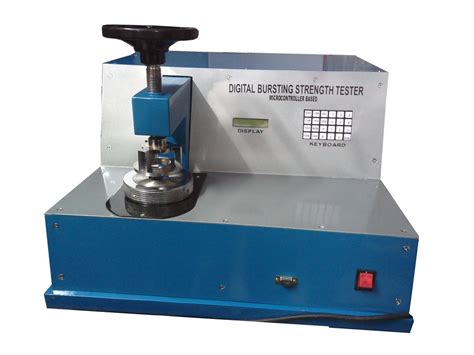 Bursting Strength Tester At Rs Bursting Strength Tester In