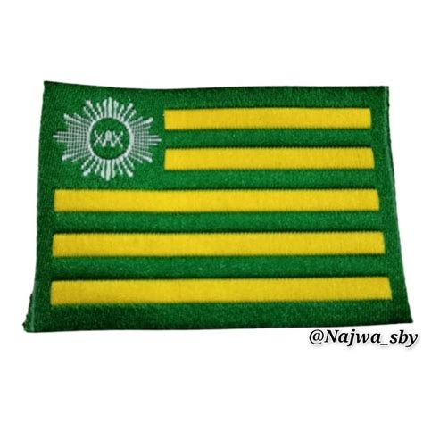 Jual Bet Badge Woven Bendera Hw Hizbul Wathan Shopee Indonesia