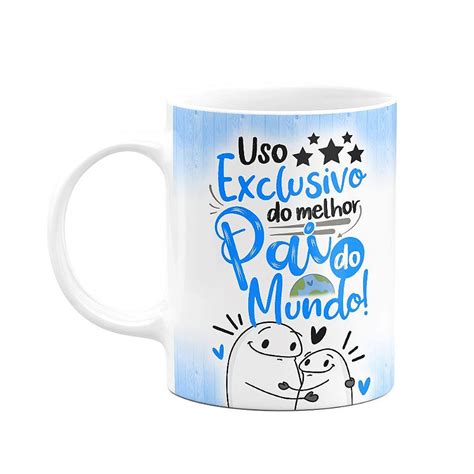 Caneca Flork Pais Uso Exclusivo Do Melhor Pai Do Mundo Fun Geek Store