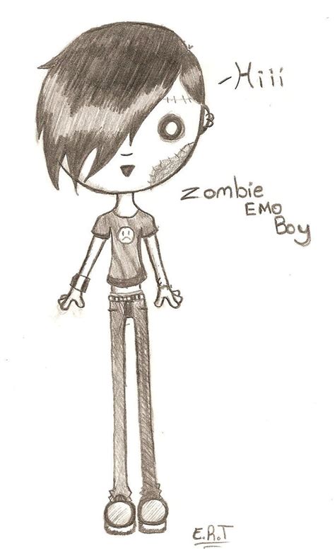 Emo Zombie By Foxlady345 On Deviantart