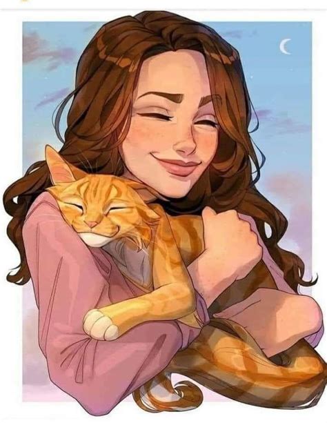 Pin De Mina Rodriguez En Fondos De Gatos Pintura De Gato Ilustraciones Arte De Personajes