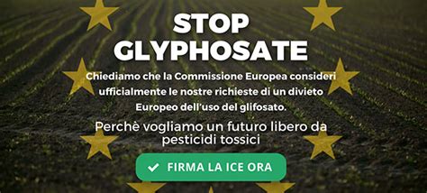 Stop Al Glifosato Sostegno Di Salviamo Il Paesaggio Alla Raccolta Di