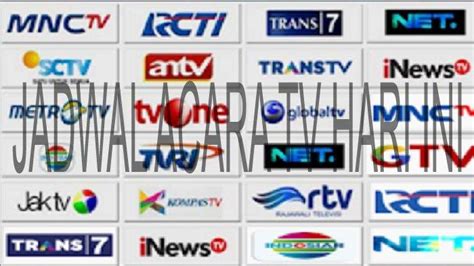 Jadwal Acara Tv Hari Februari Sctv Trans Tv Rcti Indosiar Tv One