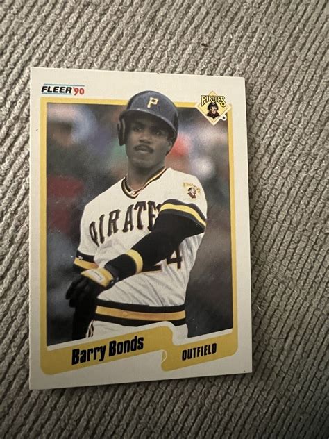 BARRY BONDS 1990 Fleer Baseball 461 MINT PRISTINE EBay