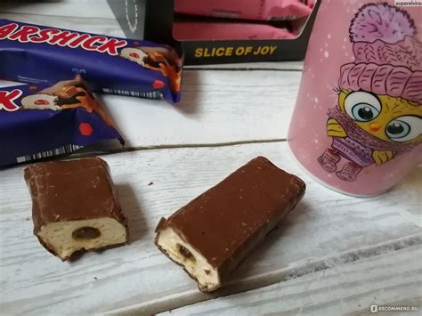 Батончик SOJ Marshmallow с соленой карамелью в молочном шоколаде ...