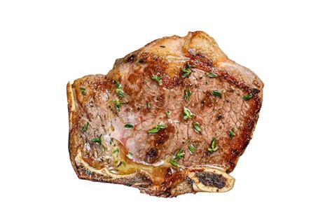 Premium Photo Grilled Striploin Steak On The Bone Or New York Steak