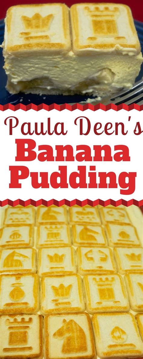 Paula Deen's Banana Pudding - Grace Like Rain Blog