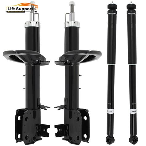 4 PCS For 2007 2013 SUZUKI SX4 Front Rear Shocks Struts Absorbers Left