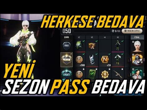 OYUN ÇILDIRDI HERKESE YENİ SEZON BEDAVA PASS YENİ GÜNCELLEME