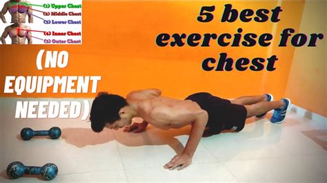 The Best Home Chest Workout No Gym No Equipment Needed Youtube