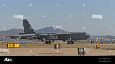 Boeing B 52 Stratofortress Landing At Mcas Miramar In San Diego