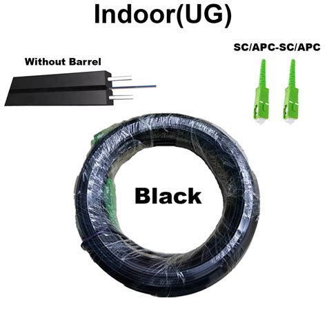 Pre Connectorized Sc Upc Sc Apc Single Mode Ug Drop Fiber Optic Patch