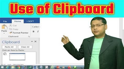 How To Use Clipboard In Ms Word Cut Copy Paste Format Painter In