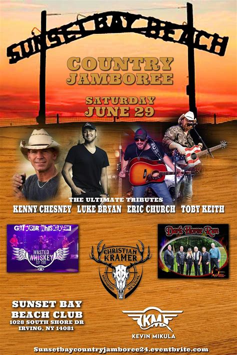 Country Jamboree 2024 Sunset Bay Beach Irving 29 June 2024 Allevents