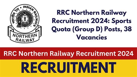 Rrc Northern Railway Recruitment Sports Quota Group D Posts