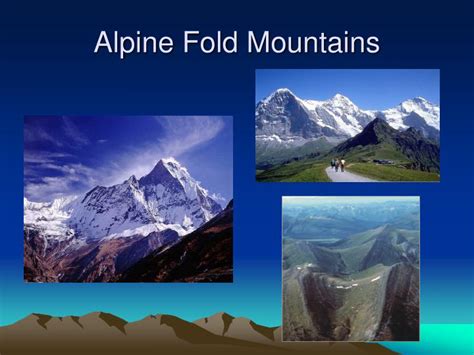 PPT - Fold Mountains PowerPoint Presentation - ID:1208906