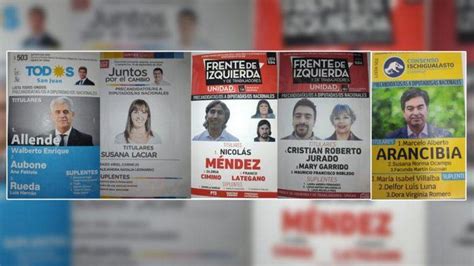 Las Boletas De Las PASO 2021 Que Encontraras En El Cuarto Oscuro