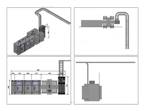 Subestacion Electrica En AutoCAD Librería CAD