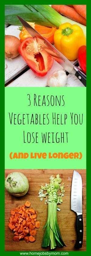 3 Reasons Vegetables Help You Lose Weight Home Jobs By Mom