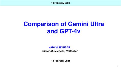 PDF Comparison Of Gemini Ultra And GPT 4v