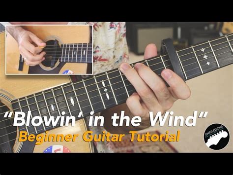 Bob Dylan Blowin In The Wind Guitar Chords