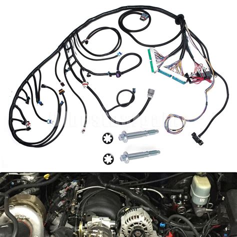03 07 Ls Vortec Stand Alone Wire Harness Drive By Wire 4l60e 48 53 6