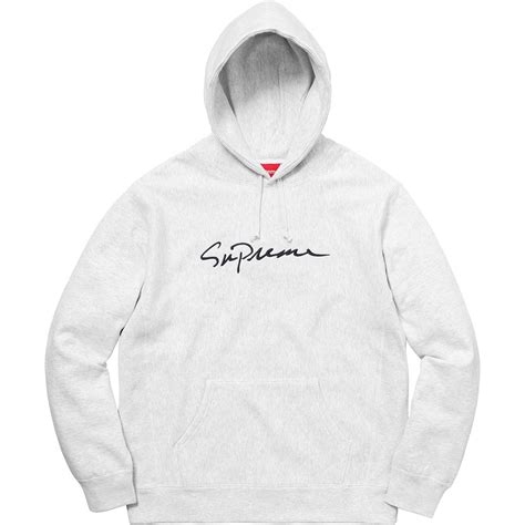 [WTB] Supreme Script Logo Hoodie (Large, Grey) : r/supremeclothing