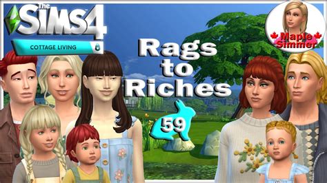 Birthday Finale Pt 59 Rags To Riches Cottage Living Edition Sims 4