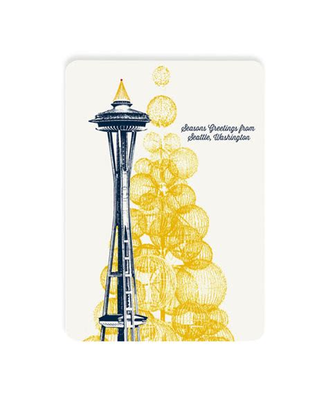 Seattle Postcards -- Landmarks of Seattle -- Set of 8 -- NEW!! – Beth Kerschen Art