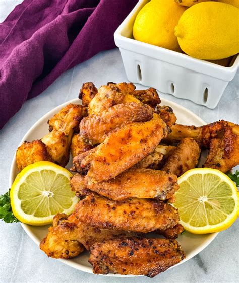 Lemon Pepper Chicken Wings