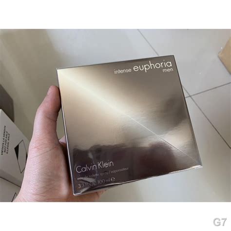 INTENSE Calvin Klein CK Euphoria Men Intense EDT 100 ml กลองซล