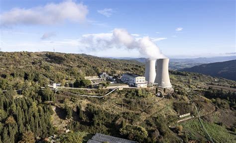 Italy The Nuova Larderello Geothermal Power Plant Enel Group