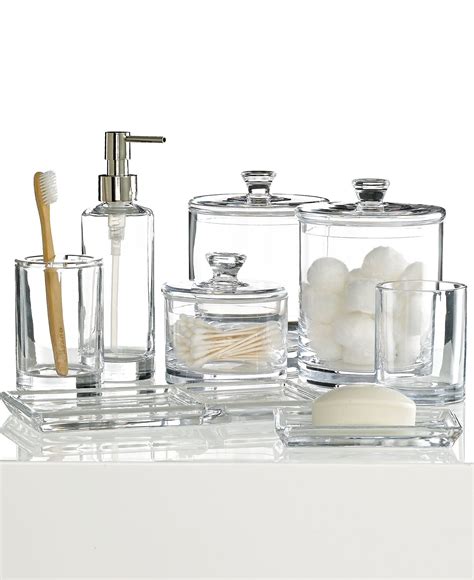 Hotel Collection Closeout Glass Bath Accessories Collection Created For Macys And Reviews