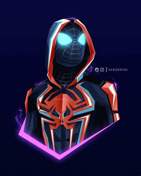 I Made This Miles Morales 2099 Illustration Oc Spiderman