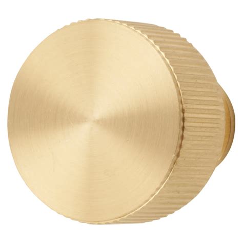 Carlisle Brass Lines Radio Cabinet Knob Mm Diameter Satin Brass