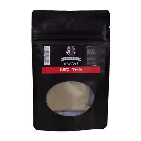 Indian Spirit Kratom Red Thai 25 50G Poeder Natuurlijke Rust En