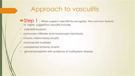 Vasculitis Ppt