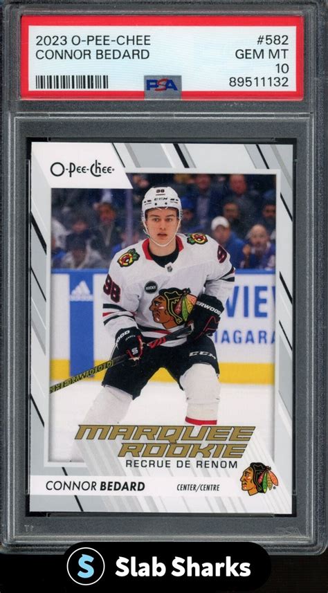 Upper Deck O Pee Chee Connor Bedard Marquee Rookie Psa Ebay