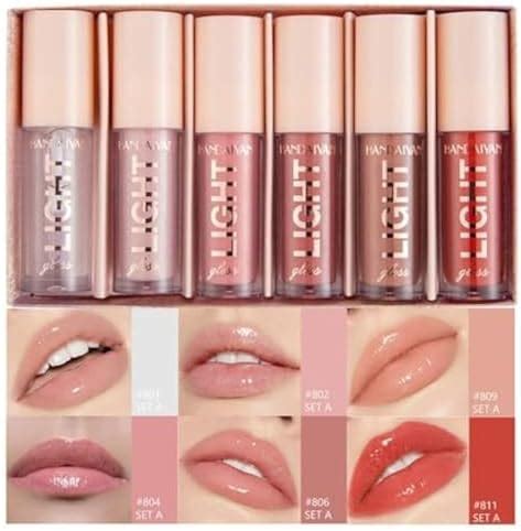 سعر Beauty beast Moisturizing Lipgloss Set PCS Smooth Hydrating Lip Gloss Neutral Nude